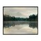 Stupell Industries Foggy Lake Forest Landscape Framed Giclee Art